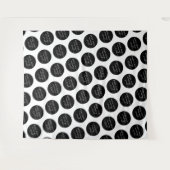 Aangepast bedrijfslogo wandkleed (Voorkant (horizontaal))