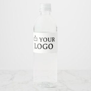 Aangepast bedrijfslogo waterfles etiket