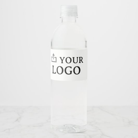 Aangepast bedrijfslogo waterfles etiket (Voorkant)