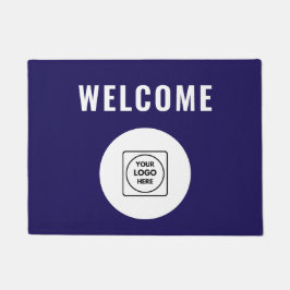 Aangepast bedrijfslogo Welkom deurmat
