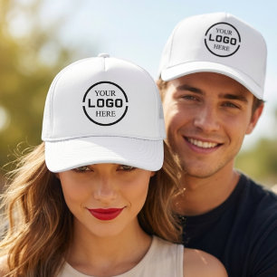Aangepast bedrijfslogo werknemer trucker pet