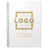 Aangepast bedrijfslogo Zakelijk promotiegeschenk Notitieboek (Voorkant)