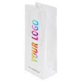 Aangepast bedrijfslogo Zakelijk promotiegeschenk Wijn Cadeautas (Voorkant Gekanteld)