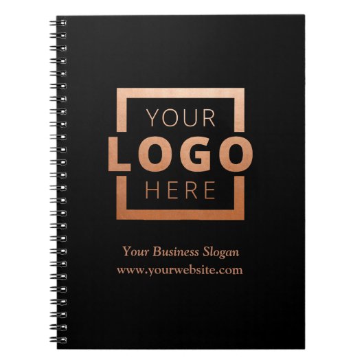 Aangepast bedrijfslogo Zakelijke promotionele gift Notitieboek (Voorkant)