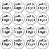 Aangepast bedrijfsmerk met Logo Sticker (Voorkant)