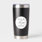 Aangepast bedrijfsmerk voor Logo Geïsoleerde Drinkbeker (Voorkant)