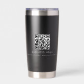 Aangepast bedrijfsmerk voor Logo Geïsoleerde Drinkbeker (Achterkant)