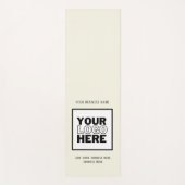 Aangepast bedrijfsmerk voor Logo Yogamat (Voorkant)