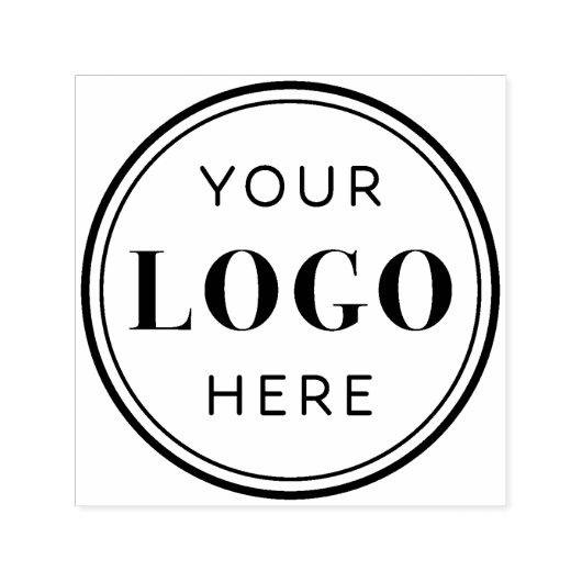 Aangepast bedrijfsmerk voor Logo Zelfinktende Stempel (Design)