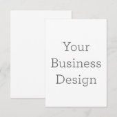 8.9 x 12.7 cm Enkele bedankkaart (Voorkant / Achterkant)