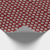 Aangepast bedrijfspatroon cadeaupapier (Hoek)