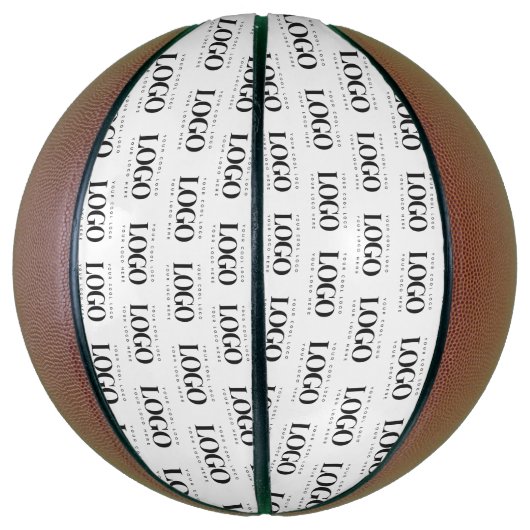 Aangepast bedrijfspatroon Gepersonaliseerd bedrijf Basketbal (Verticaal)