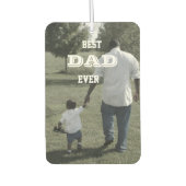 Aangepast beeld beste vader ooit luchtverfrisser (Voorkant)