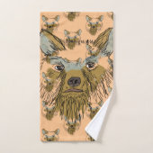 Aangepast beer bad handdoek (Handdoek)