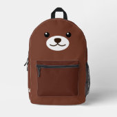 Aangepast Beer bevestigen Bedrukte Rugzak (Voorkant)