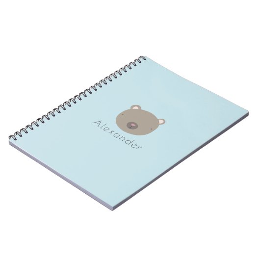 Aangepast Beer bevestigen Notitieboek (Linkerzijde)