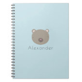 Aangepast Beer bevestigen Notitieboek (Voorkant)