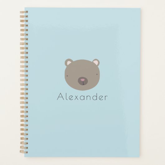 Aangepast Beer bevestigen Planner (Voorkant)