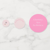 Aangepast Beer en ballonnen Confetti (Achterkanten)