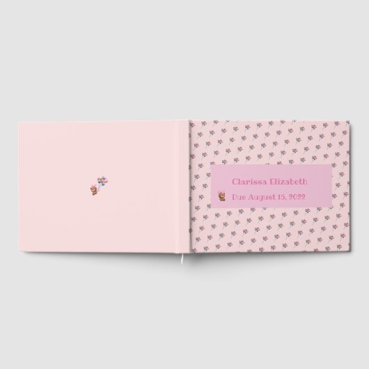 Aangepast Beer en ballonnen Gastenboek (Volledig)