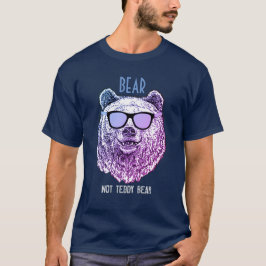 Aangepast BEER NIET TEDDY BEAR Gift Voor Mannen Gr T-shirt