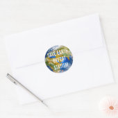 Aangepast bericht aan de World Sticker (Envelop)