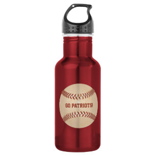 Aangepast bericht Afgeschakeld Baseball Waterfles