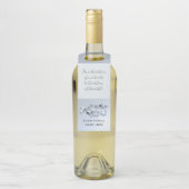 Aangepast Bericht Bedankt Fles Labels (Op fles)