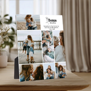 Aangepast bericht Bonus Mama ontwerp Fotoplaat