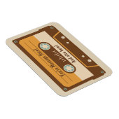 Aangepast bericht Cassettebandje ijskastmagneet Magneet (Rechterzijde)