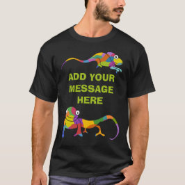 Aangepast bericht Chameleons Graphic T-shirt