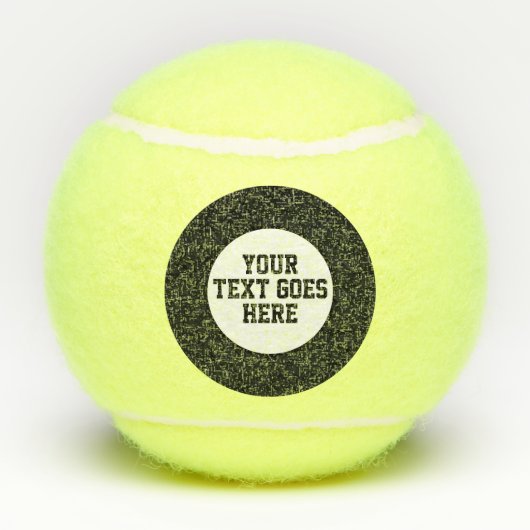 Aangepast bericht Je eigen tennisbak toevoegen Tennisballen (Achterkant)