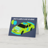 Aangepast Bericht Jongens 4e verjaardag Kaart (Voorkant)