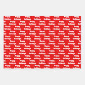 Aangepast bericht kerstkameel bevestigen inpakpapier vel (Voorkant 2)