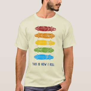 Aangepast bericht Rainbow Longboards Graphic T-shirt