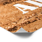 Aangepast bericht voor constructietractors poster (Hoek)