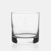 Aangepast bericht Whiskey Glass Whisky Glas (Achterkant)