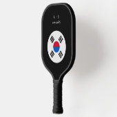 Aangepast bericht Zuid-Korea Vlag Pickleball Paddle (Links)