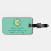 Aangepast beste Moederdag Bagagelabel voor mama (Achterkant horizontaal)