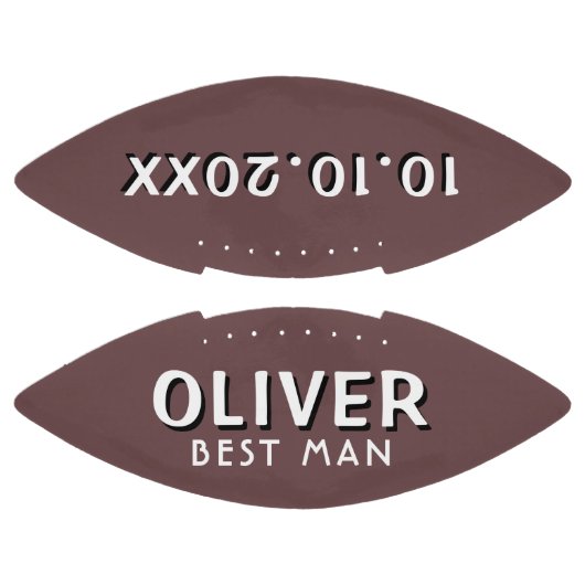 Aangepast beste naam bruiloft datum keepslag american football (Panelen)