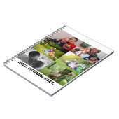 Aangepast beste opa ooit 6 fotocollage notitieboek (Linkerzijde)