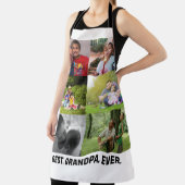 Aangepast beste opa ooit 6 fotocollage schort (Insitu)