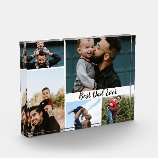 Aangepast beste pap ooit fotocollage fotoblokken (Links)