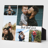 Aangepast beste pap ooit fotocollage fotoplaat (Zijkant)
