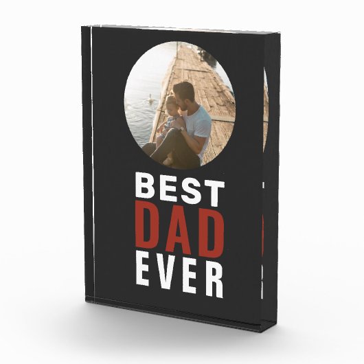Aangepast beste pap ooit zwart fotoblokken (Rechts)