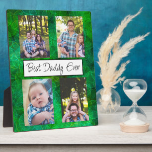 Aangepast beste papa ooit foto Plaque Fotoplaat