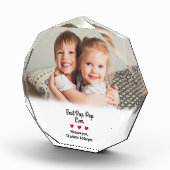 Aangepast beste pop ooit cadeau ter herinnering fotoblokken (Rechts)