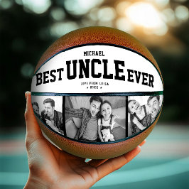 Aangepast BESTE UNCLE OOIT Moderne Cool Family 3 F Basketbal