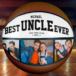 Aangepast BESTE UNCLE OOIT Moderne Cool Family 3 F Basketbal