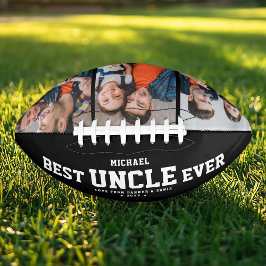 Aangepast BESTE UNCLE OOIT Moderne Cool Photo Coll American Football
